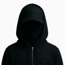 Dave's avatar: a figure in a black hoodie